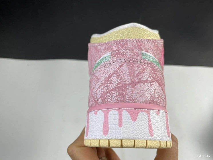 Paint DD1666-100 Drip (GS) Jordan 1 - Mid 0427